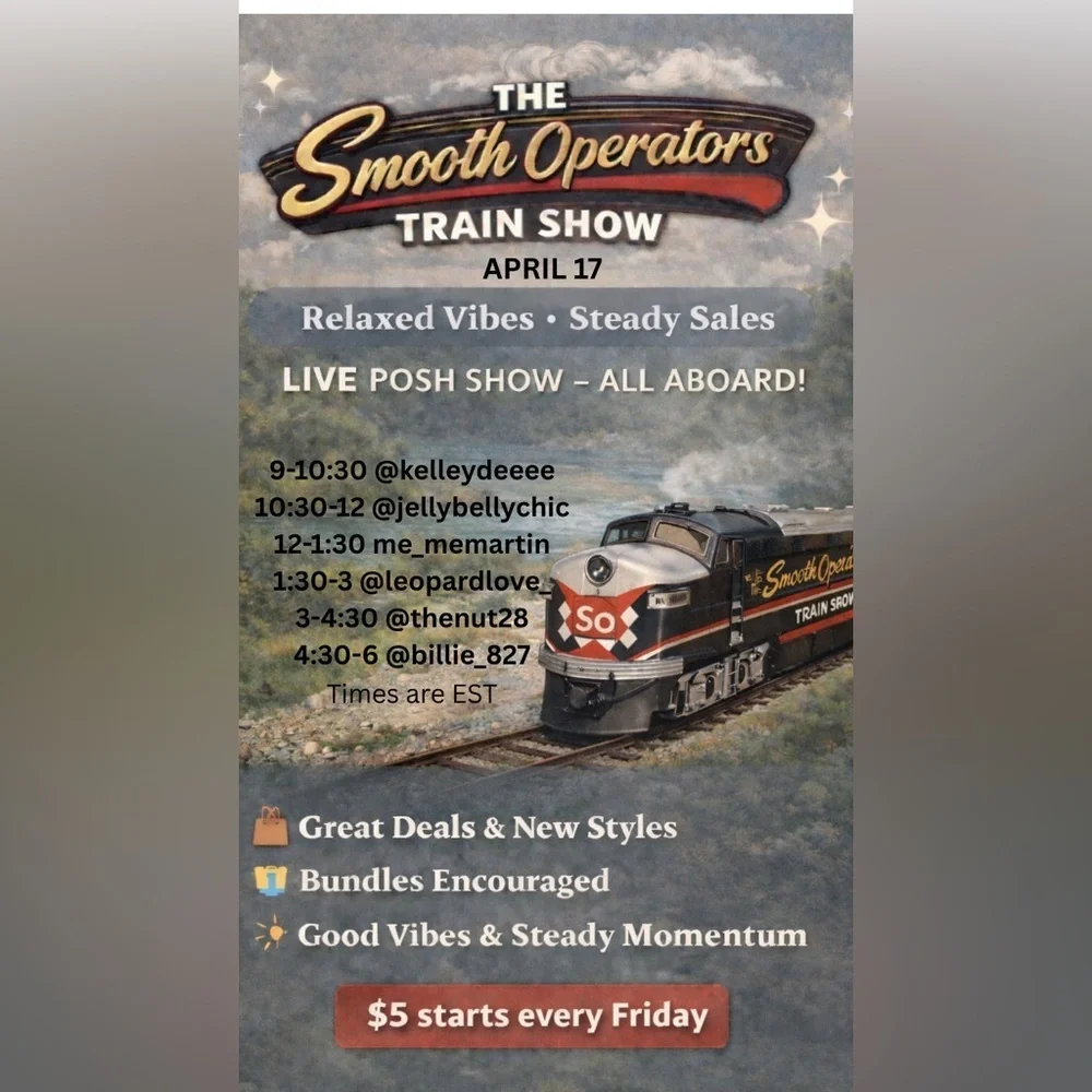 🚂 The Smooth Operators 🚂 is LIVE now Every Friday Train Show - Picture 7 of 7